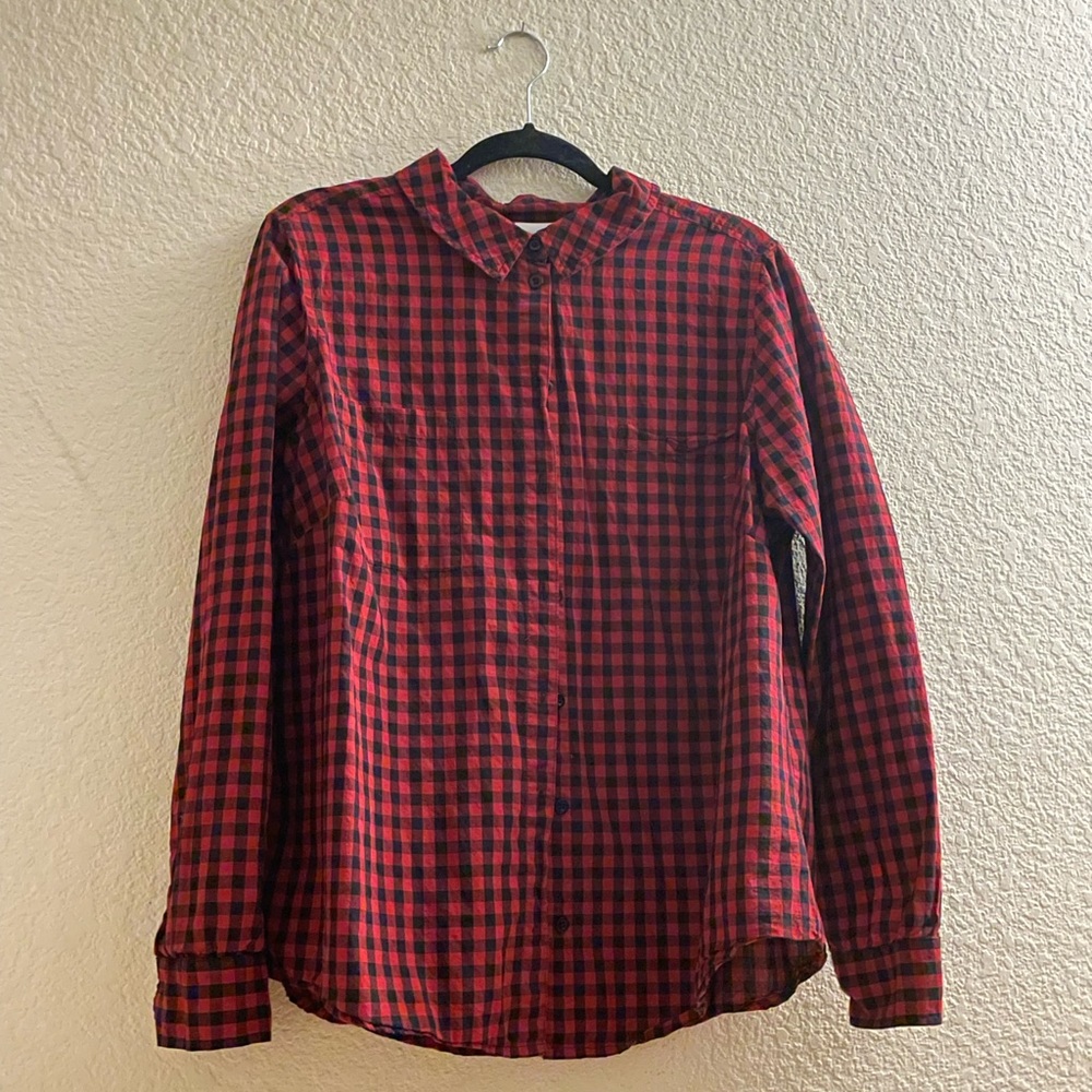 Spindle Checks Button Down